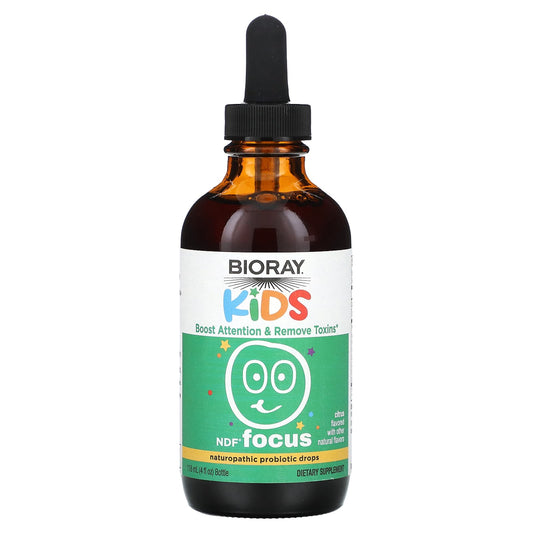 Boost Kids' Focus with Bioray's Probiotic Drops - Citrus Flavor - Image 1