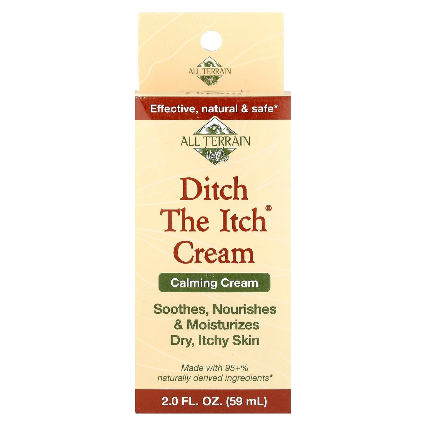 All Terrain Ditch The Itch Cream for Dry Itchy Skin Relief, 2 fl oz - Image 2