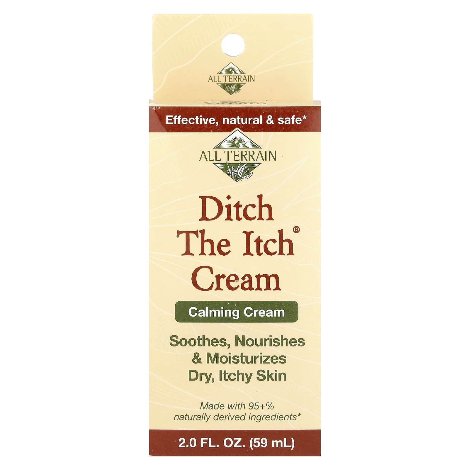 All Terrain Ditch The Itch Cream for Dry Itchy Skin Relief, 2 fl oz - Image 2