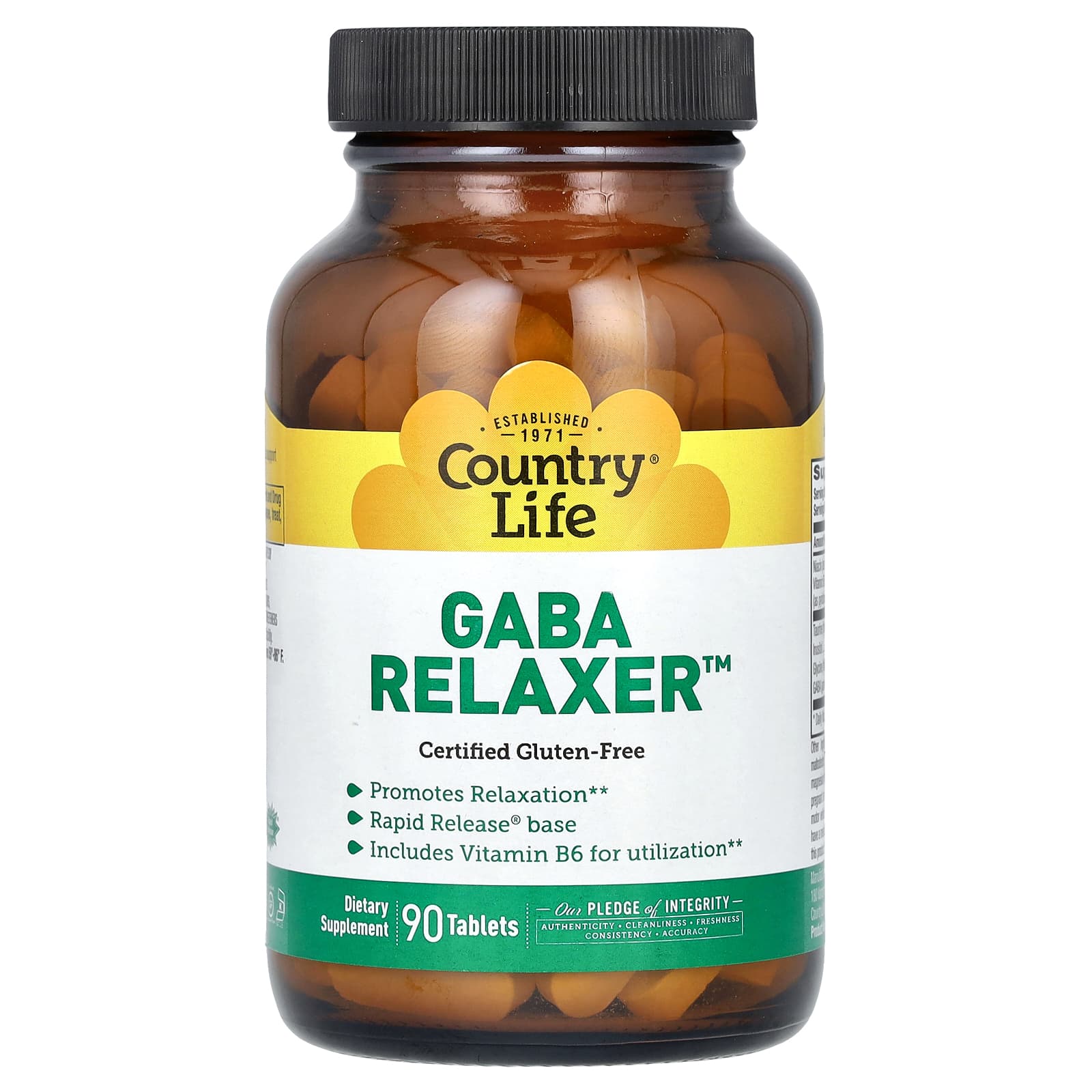 Country Life GABA Relaxer for Calming Mind & Sleep - Image 1