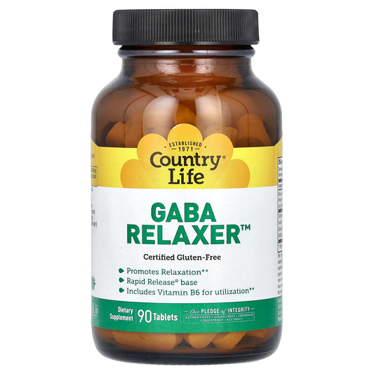 Country Life GABA Relaxer for Calming Mind & Sleep - Image 1