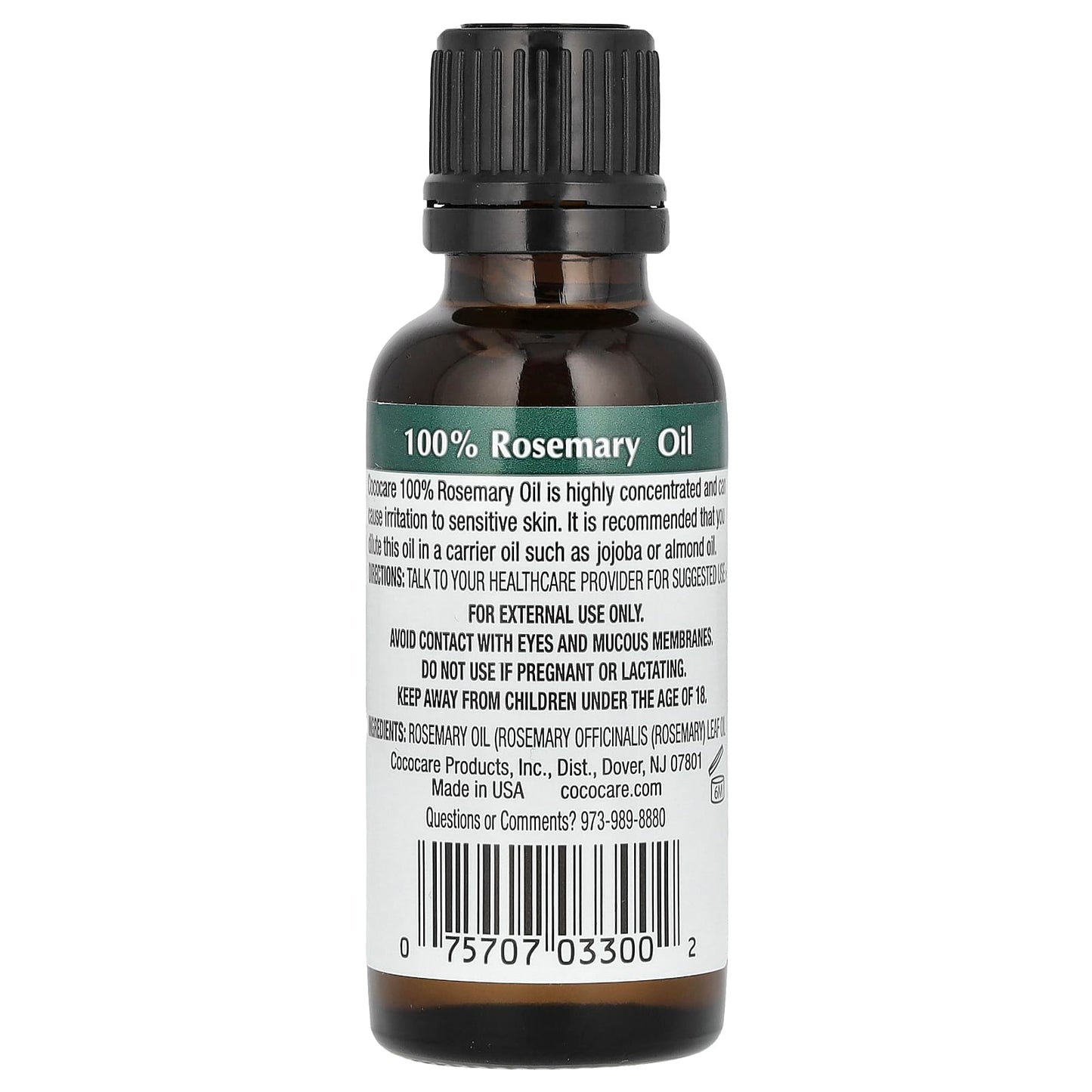 Rosemary Essential Oil, 100% Pure, 1 fl oz (30 ml) - Image 2