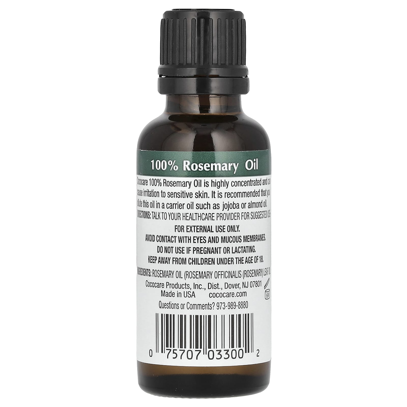Rosemary Essential Oil, 100% Pure, 1 fl oz (30 ml) - Image 2