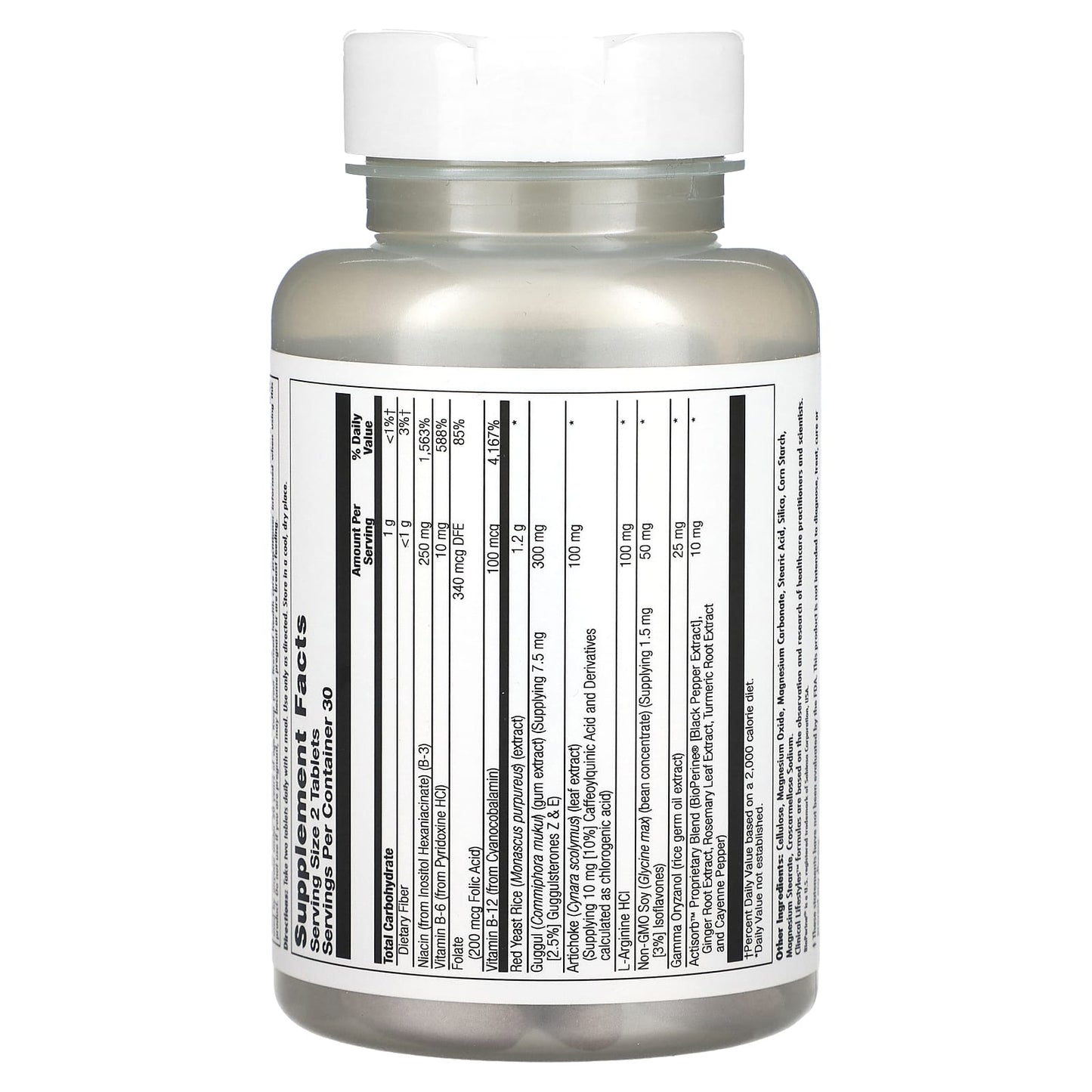 KAL, Beyond Red Yeast Rice, 60 Tablets - Image 2