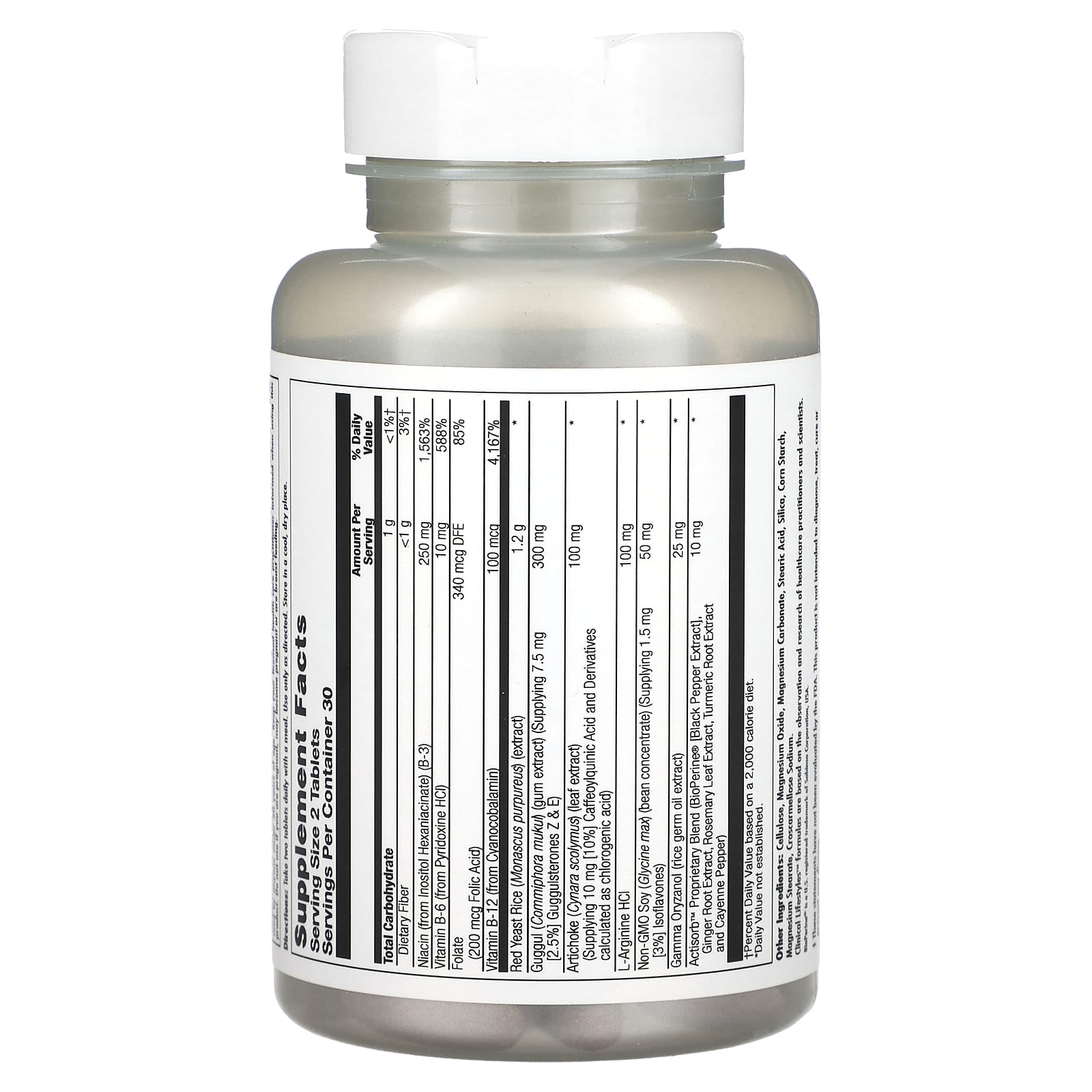 KAL, Beyond Red Yeast Rice, 60 Tablets - Image 2