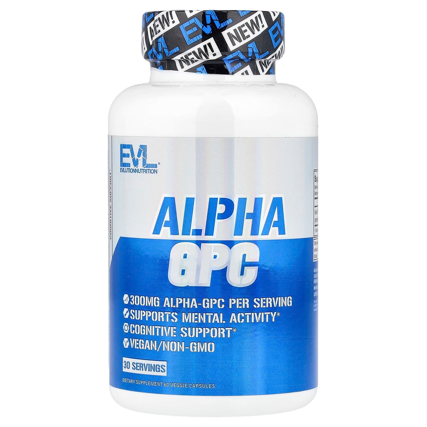EVLution Nutrition Alpha GPC Supplements for Cognitive Support - Image 1