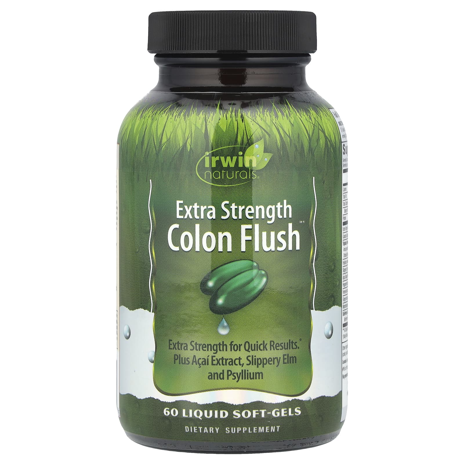 Irwin Naturals Colon Flush Extra Strength - Liquid Soft-Gels for Digestive Health - Image 1