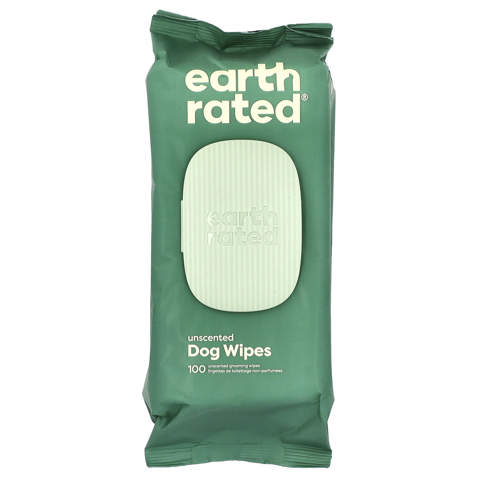 Earth Rated Unscented Dog Wipes - 100 Count, Cruelty-Free & Hypoallergenic - Image 1