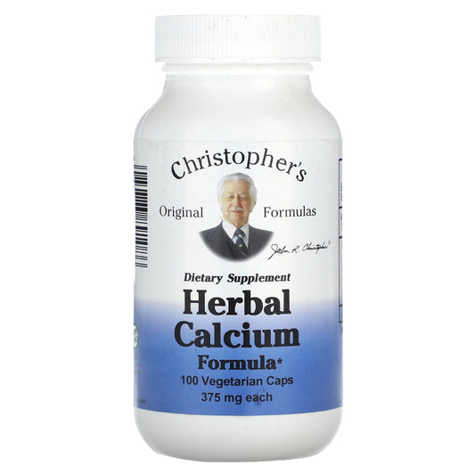 Boost Your Calcium Intake with Christopher's Herbal Calcium Formula - Image 1