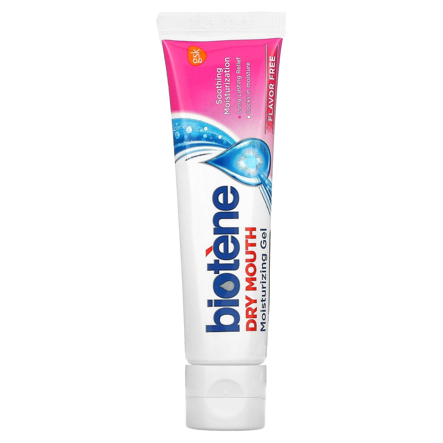 Biotene Dry Mouth Moisturizing Gel - Flavor Free, 1.5 oz (42g) - Image 1