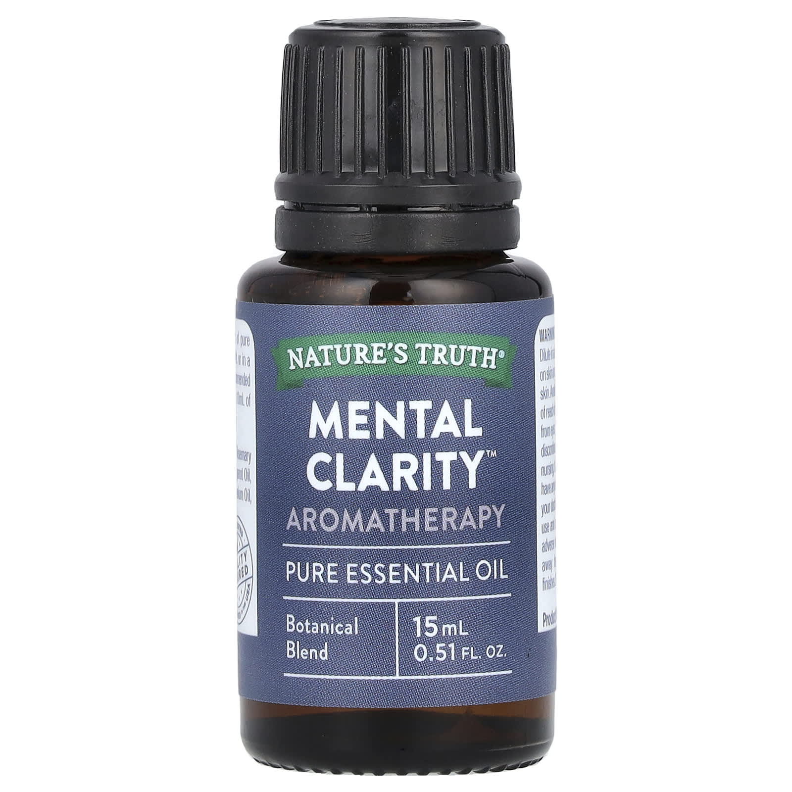 Nature's Truth, Pure Essential Oil, Focusing Mental Clarity™, 0.51 fl oz (15 ml) - Image 1