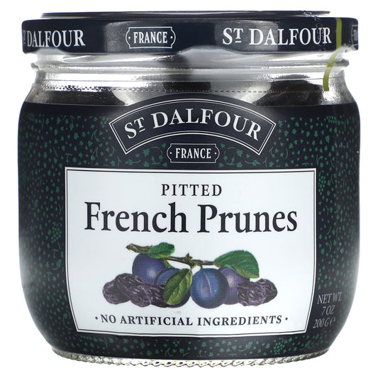 St. Dalfour, French Prunes, Pitted, 7 oz (200 g) - Image 1