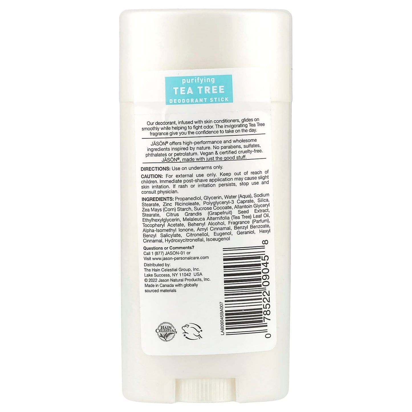 Jason Natural Tea Tree Deodorant - Aluminum Free & Cruelty Free - Image 2
