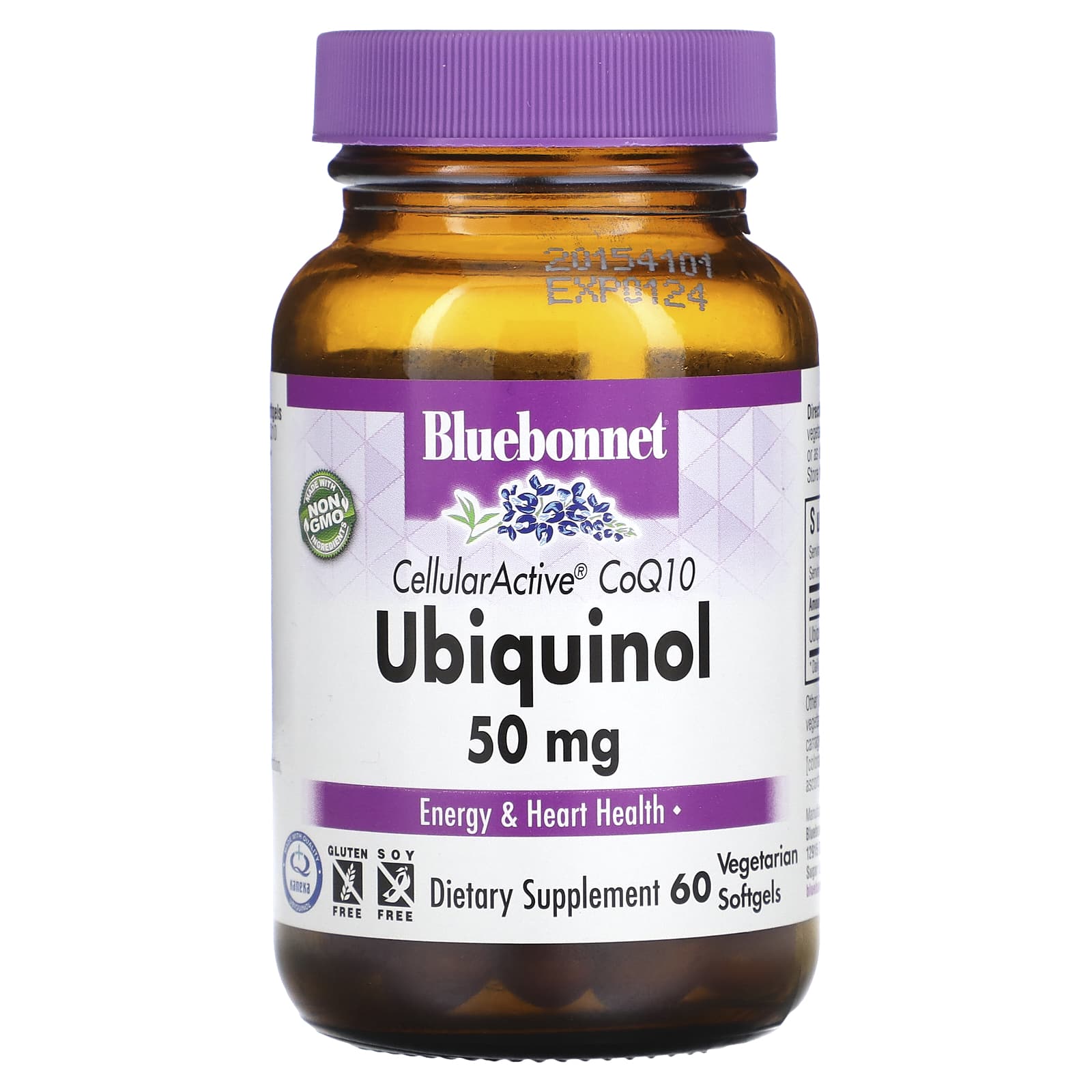 Boost Energy & Heart Health with Bluebonnet's Ubiquinol CoQ10 - Image 1