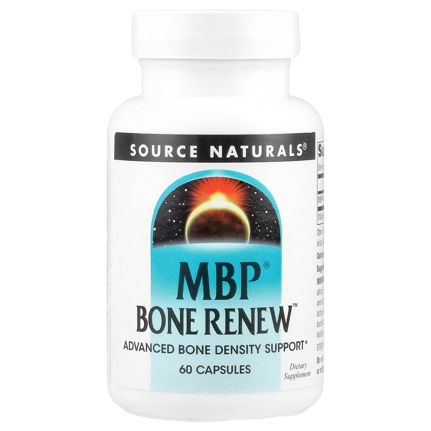 Source Naturals, MBP® Bone Renew, 40 mg, 60 Capsules - Image 1