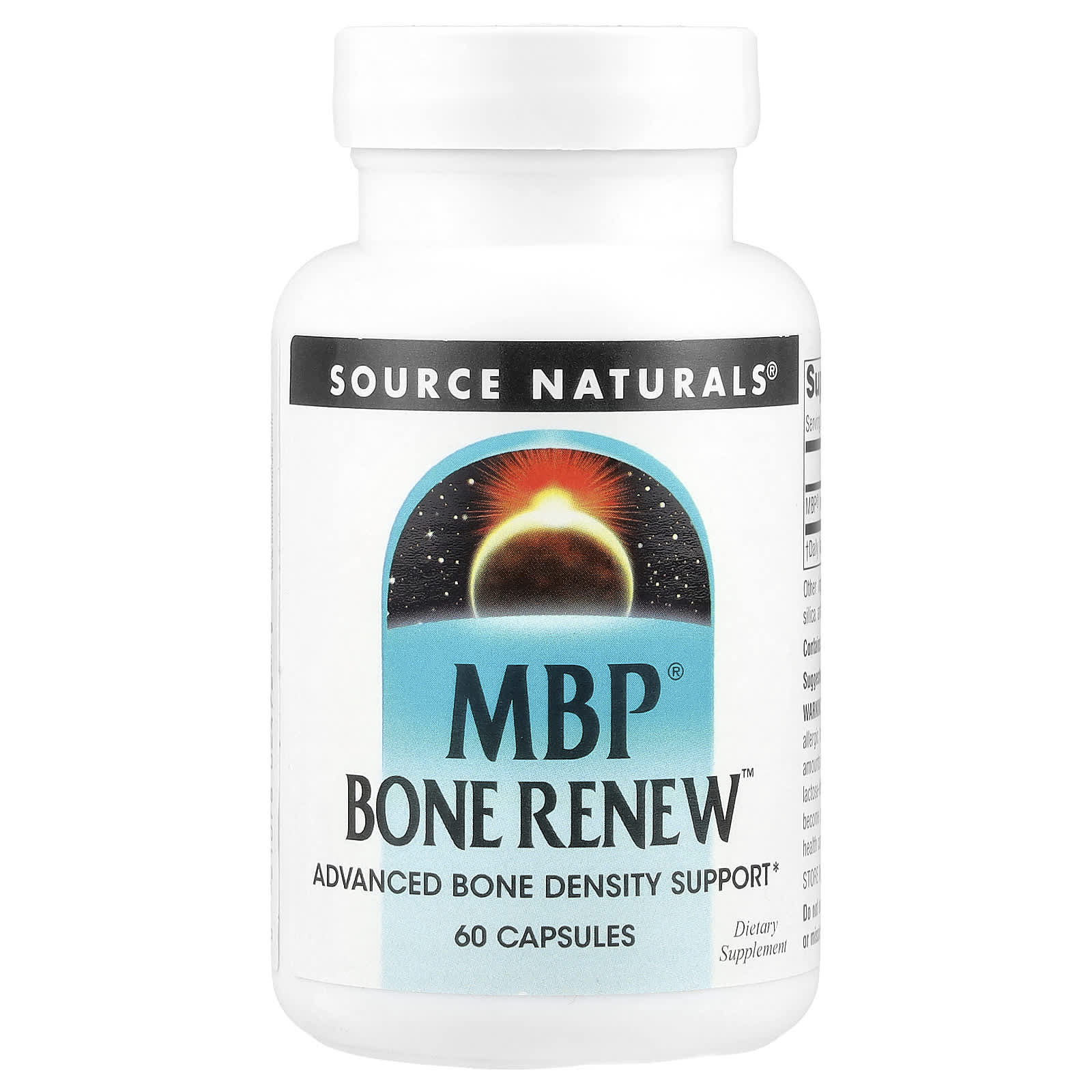 Source Naturals, MBP® Bone Renew, 40 mg, 60 Capsules - Image 1