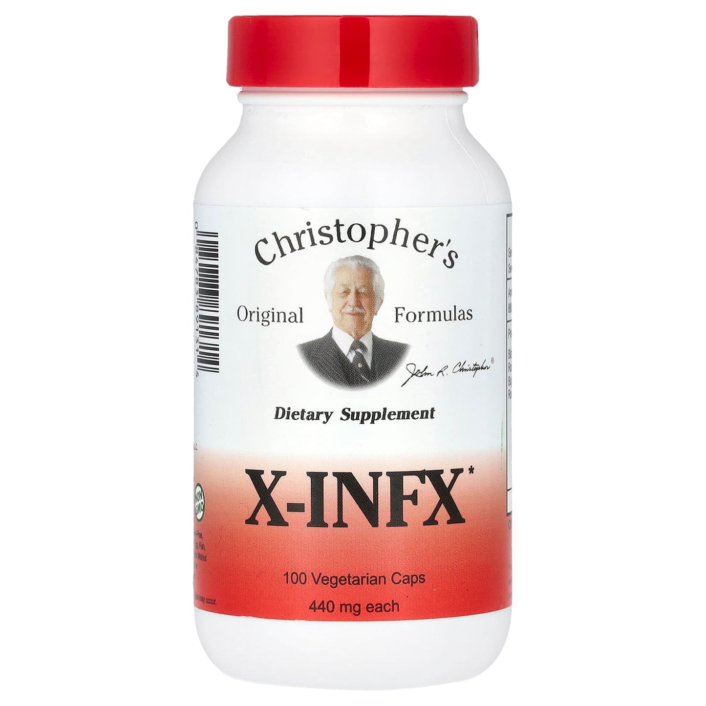 Dr. Christopher's Lymphatic Support Supplement - 440mg, 100 Capsules - Image 1