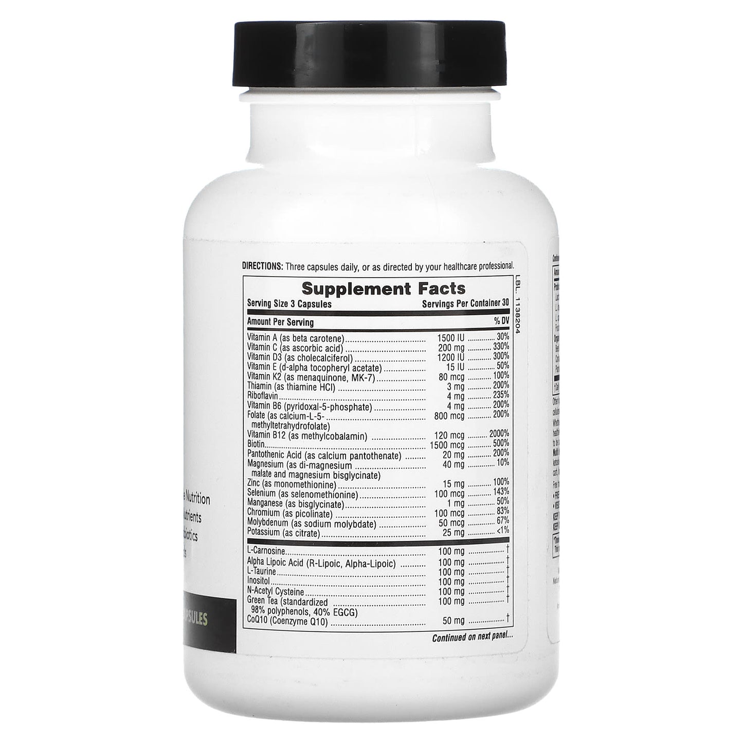 NaturesPlus, Keto Living, Daily Multi, 90 Capsules - Image 2