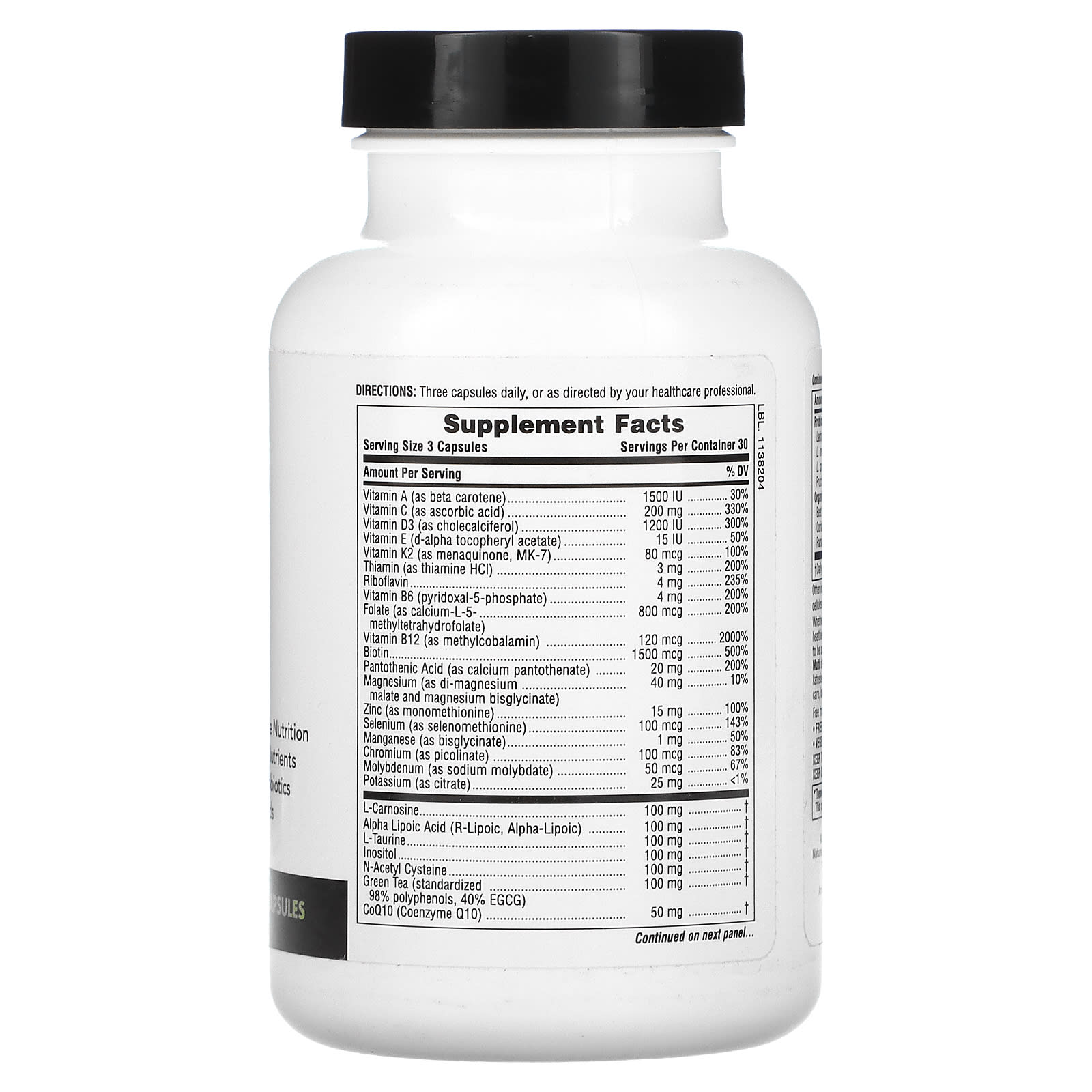 NaturesPlus, Keto Living, Daily Multi, 90 Capsules - Image 2