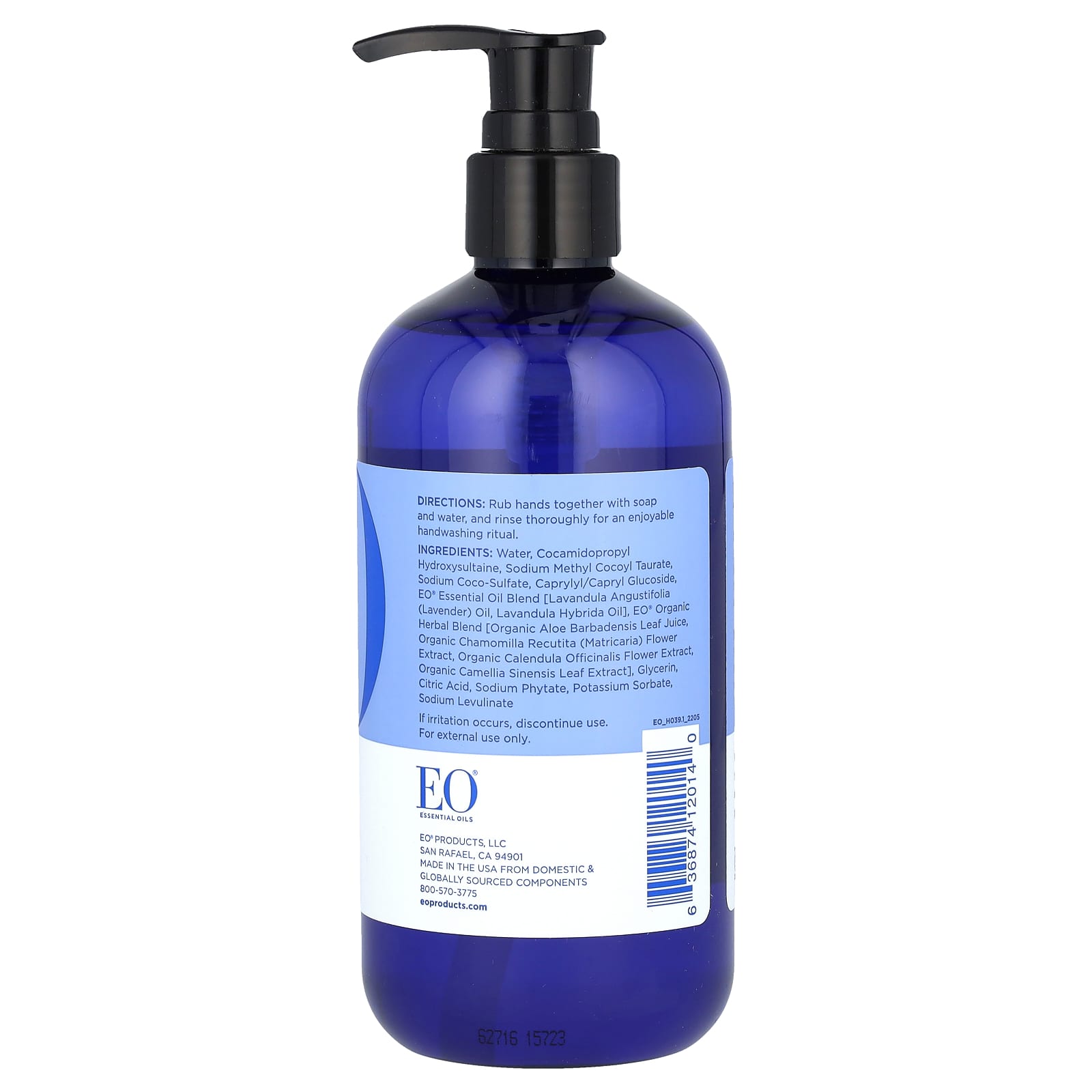 French Lavender Hand Soap for Soothing Hands - 12 fl oz - Image 2