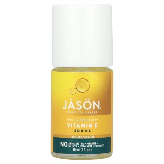 Vitamin E Skin Oil by Jason Natural - Nourish Dry Skin - Image 1