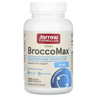 Jarrow Formulas Vegan BroccoMax - Liver Health & Sulforaphane Support