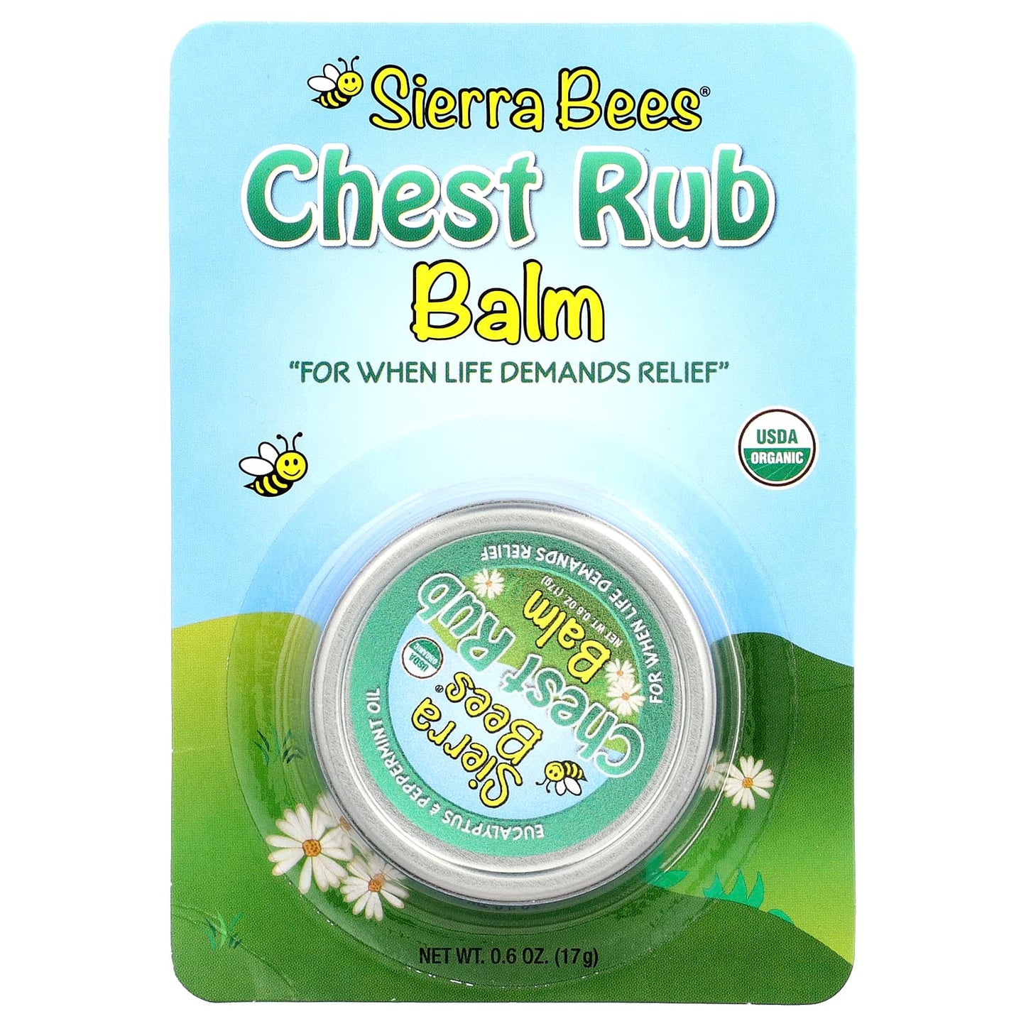 Organic Chest Rub Balm with Eucalyptus & Peppermint - Relief from Congestion - Image 2