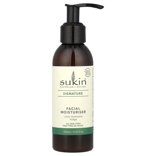 Sukin, Signature, Facial Moisturiser, 4.23 fl oz (125 ml) - Image 1