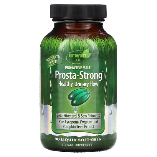 Irwin Naturals Prosta-Strong: Healthy Prostate and Urinary Flow Support - Image 1