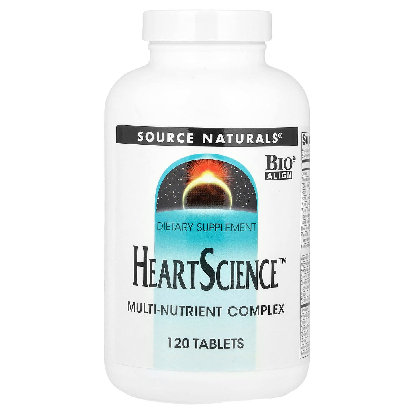 Source Naturals, HeartScience™, Multi-Nutrient Complex, 120 Tablets - Image 1