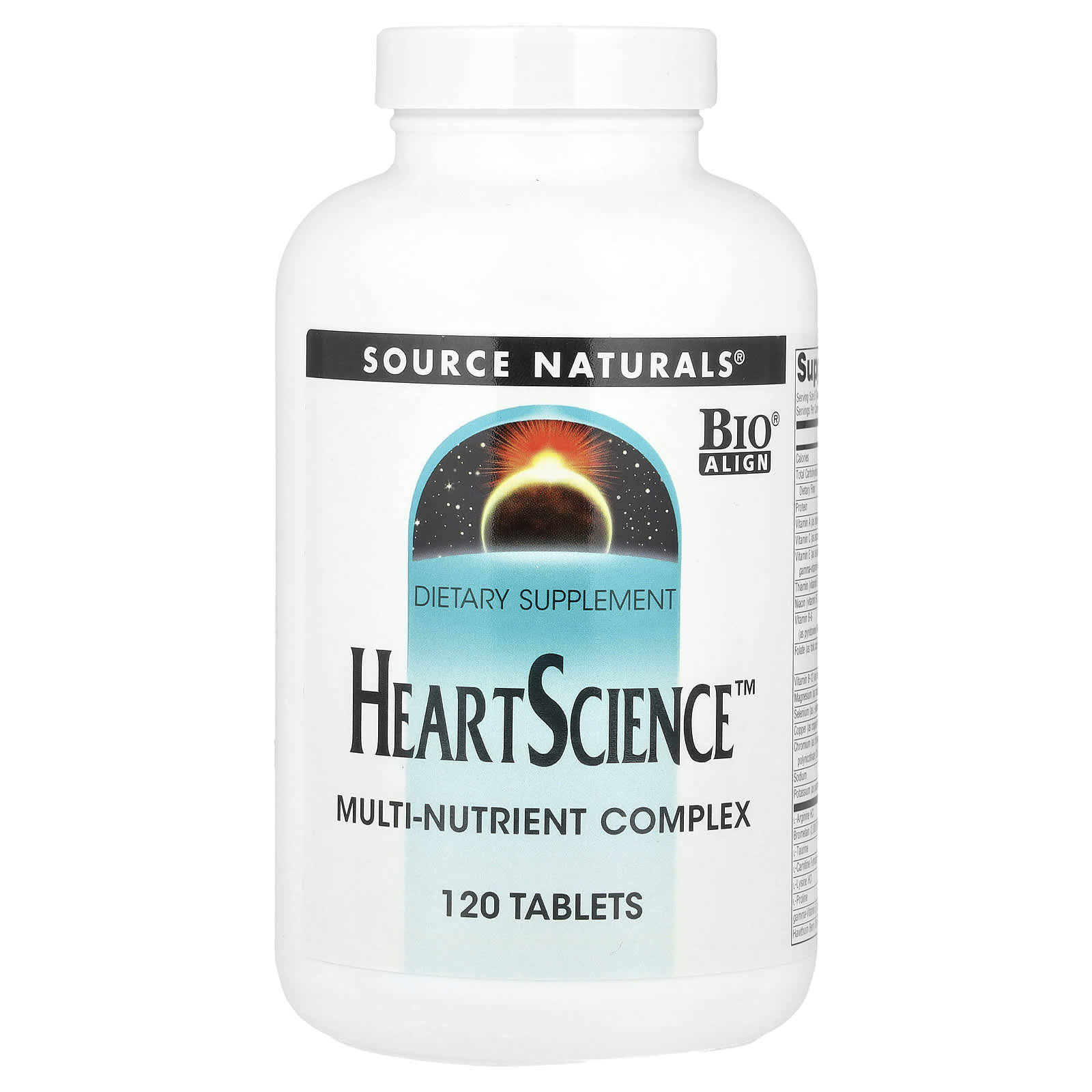 Source Naturals, HeartScience™, Multi-Nutrient Complex, 120 Tablets - Image 1