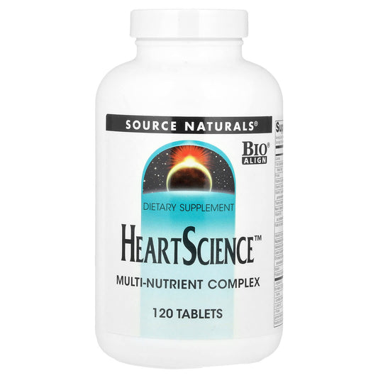 Source Naturals, HeartScience™, Multi-Nutrient Complex, 120 Tablets - Image 1