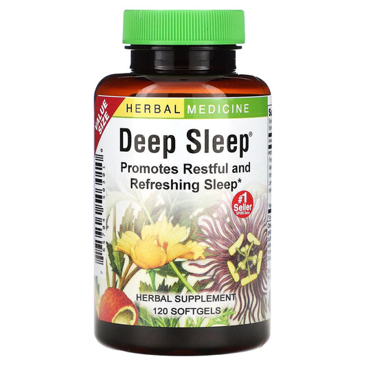 Herbs Etc. Deep Sleep Softgels - Promote Restful Sleep - Image 1