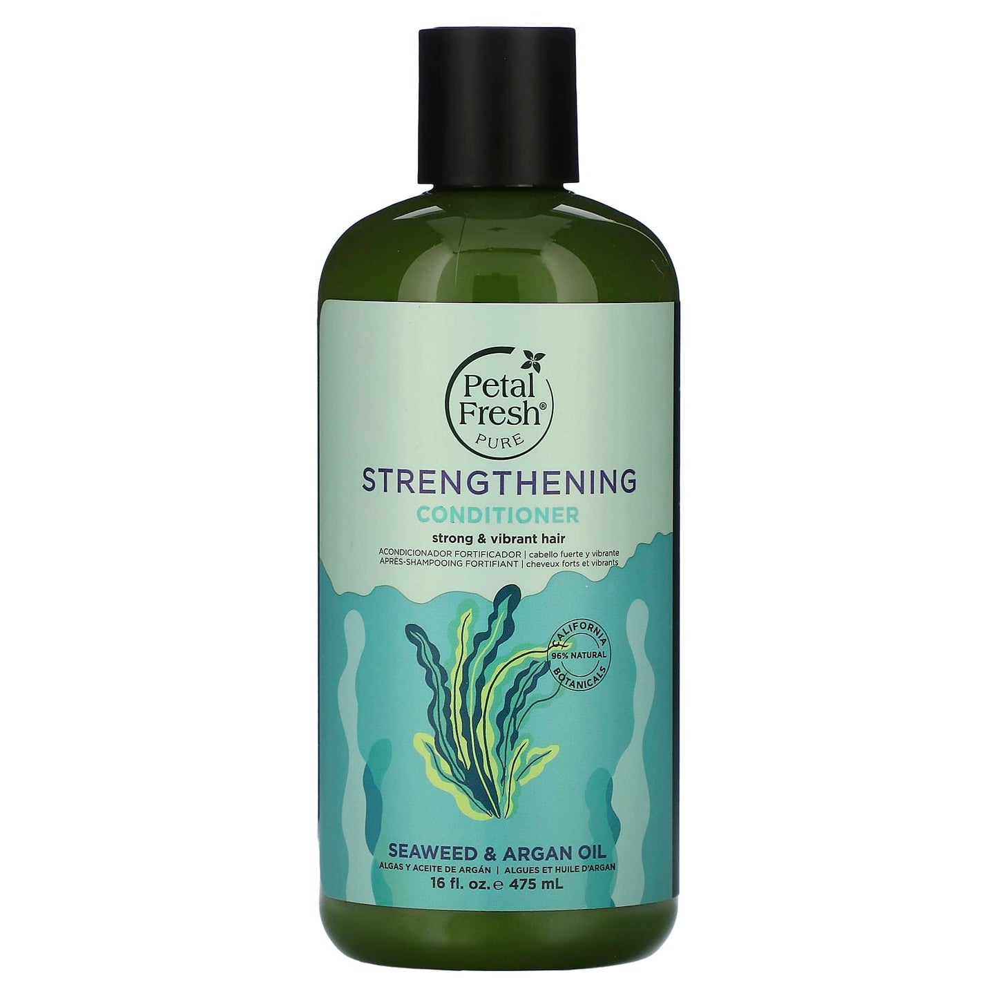 Petal Fresh, Strengthening Conditioner, Seaweed & Argan Oil, 16 fl oz (475 ml) - Image 1