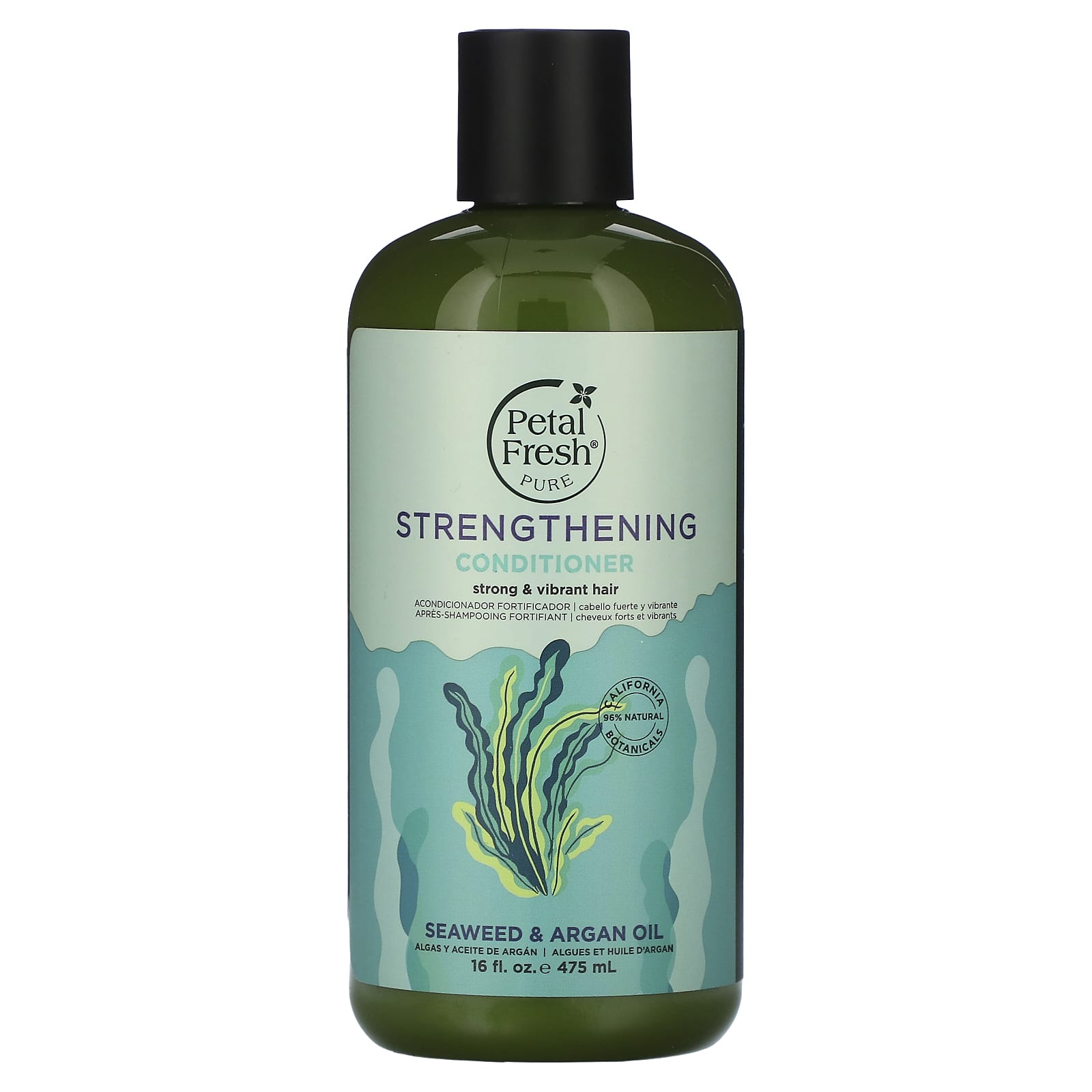 Petal Fresh, Strengthening Conditioner, Seaweed & Argan Oil, 16 fl oz (475 ml) - Image 1