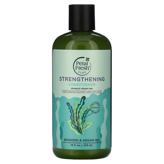 Petal Fresh, Strengthening Conditioner, Seaweed & Argan Oil, 16 fl oz (475 ml) - Image 1