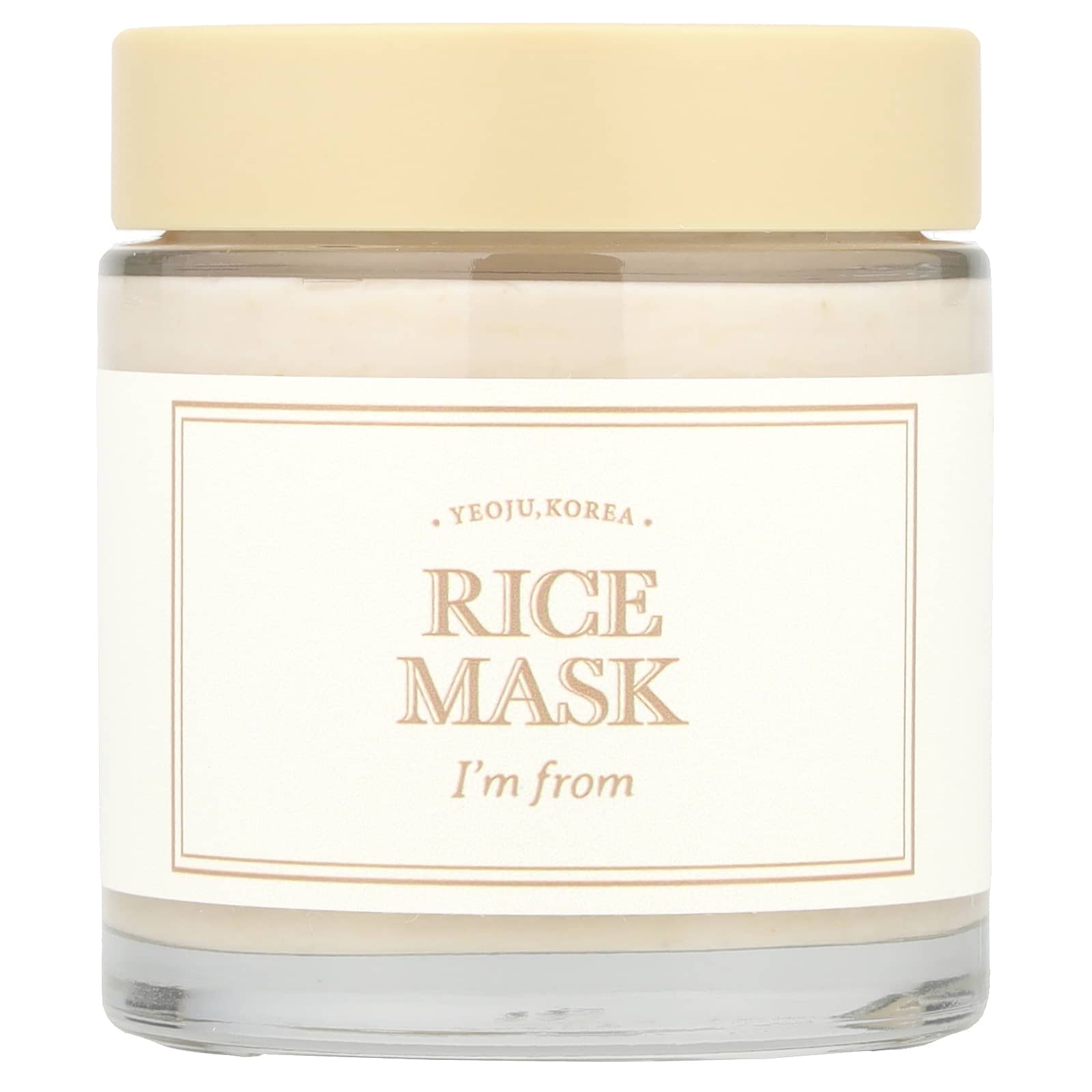 I'm From Rice Beauty Mask: Nourish and Exfoliate with Korean Rice Powder - Image 1