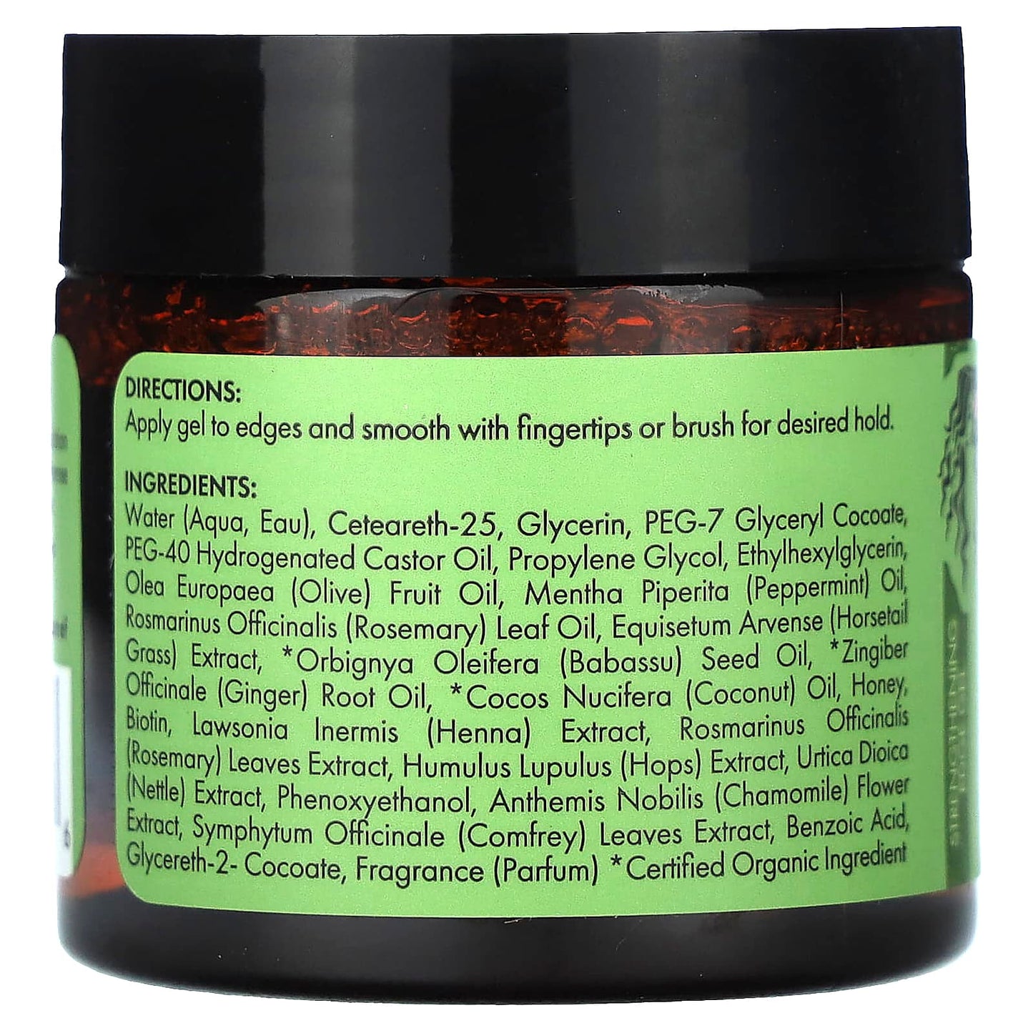 Mielle, Rosemary Mint Strengthening Edge Gel, 2 oz (57 g) - Image 2