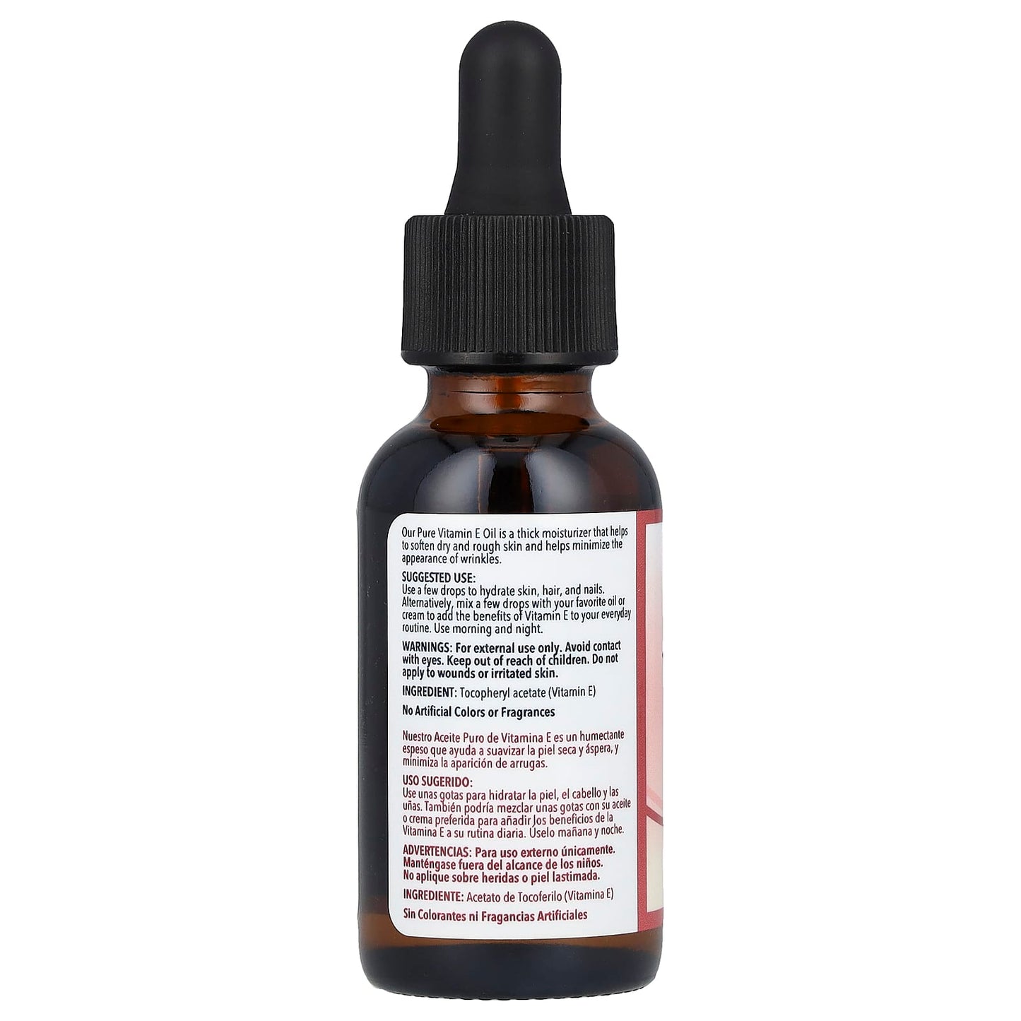 Vitamin E Oil for Skin, Hair & Nails - 28,000 IU - 1 fl oz (30 ml) - Image 2