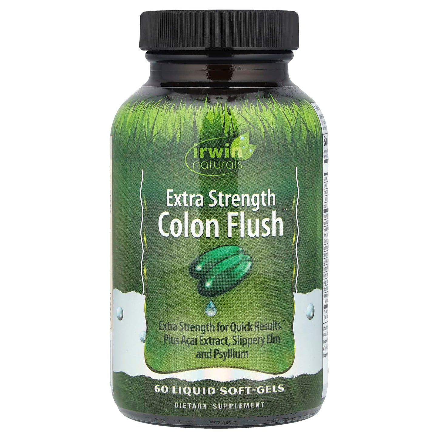Irwin Naturals Colon Flush Extra Strength - Liquid Soft-Gels for Digestive Health - Image 1