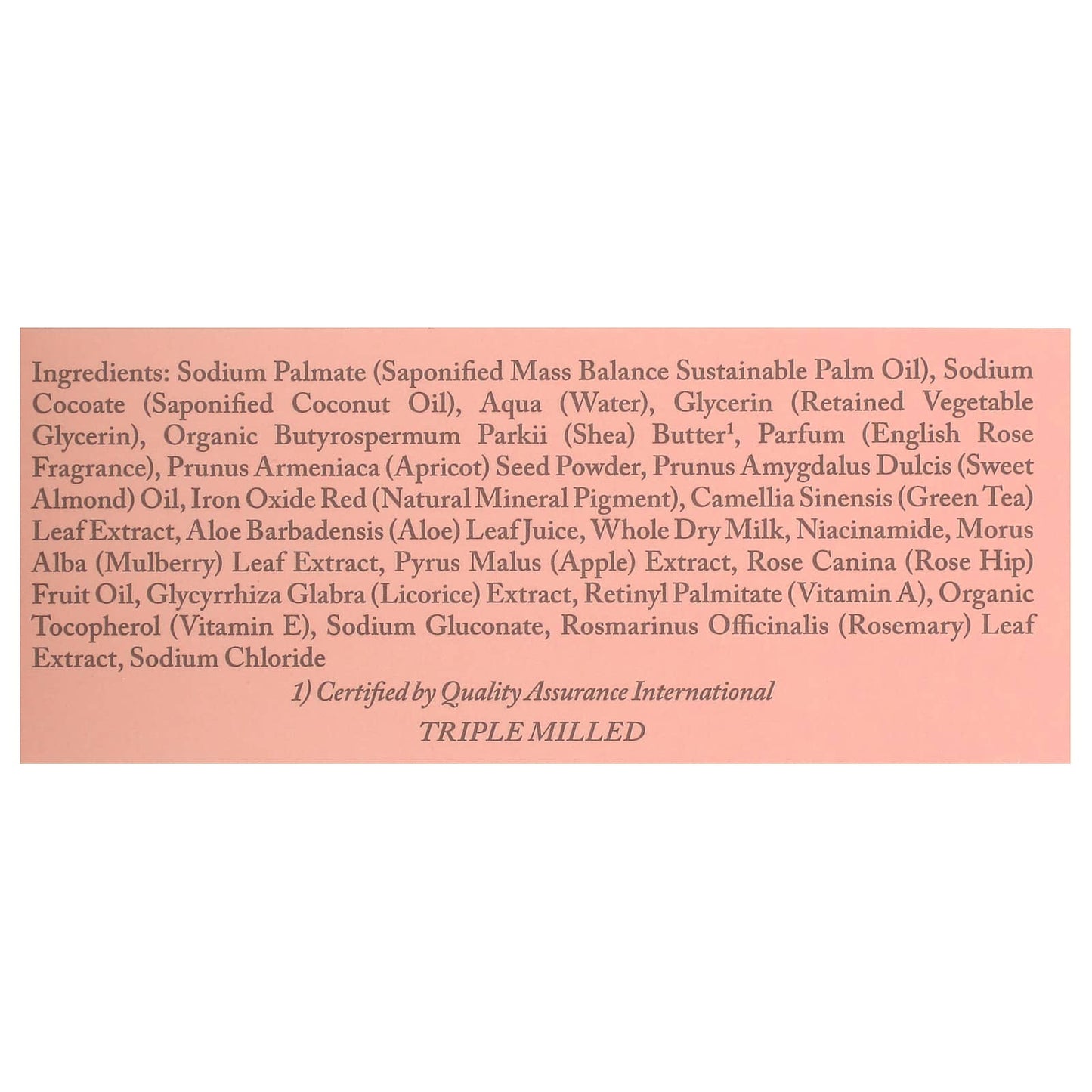 Dr. Woods English Rose Exfoliating Soap Bar, 5.25 oz - Cruelty Free & Natural - Image 2