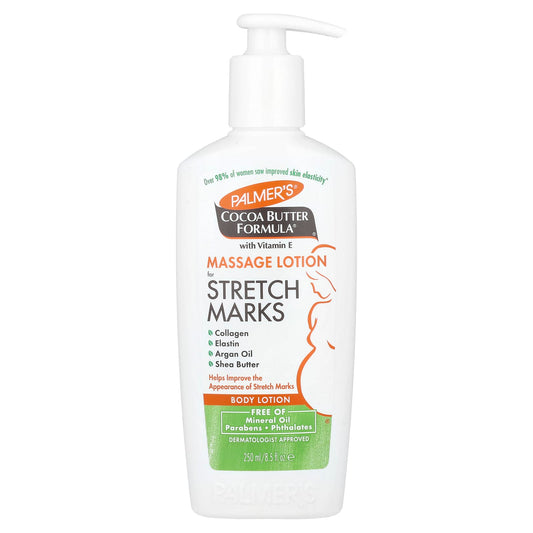 Palmer's, Cocoa Butter Formula® with Vitamin E, Massage Lotion for Stretch Marks, 8.5 fl oz (250 ml) - Image 1