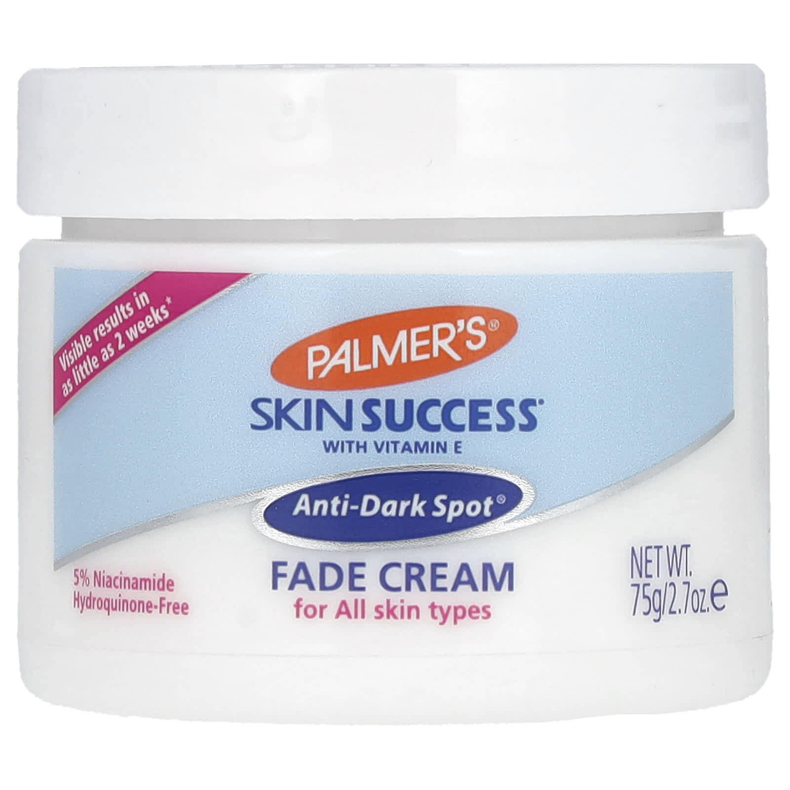 Palmer's, Skin Success® with Vitamin E, Anti-Dark Spot® Fade Cream, 2.7 oz (75 g) - Image 1