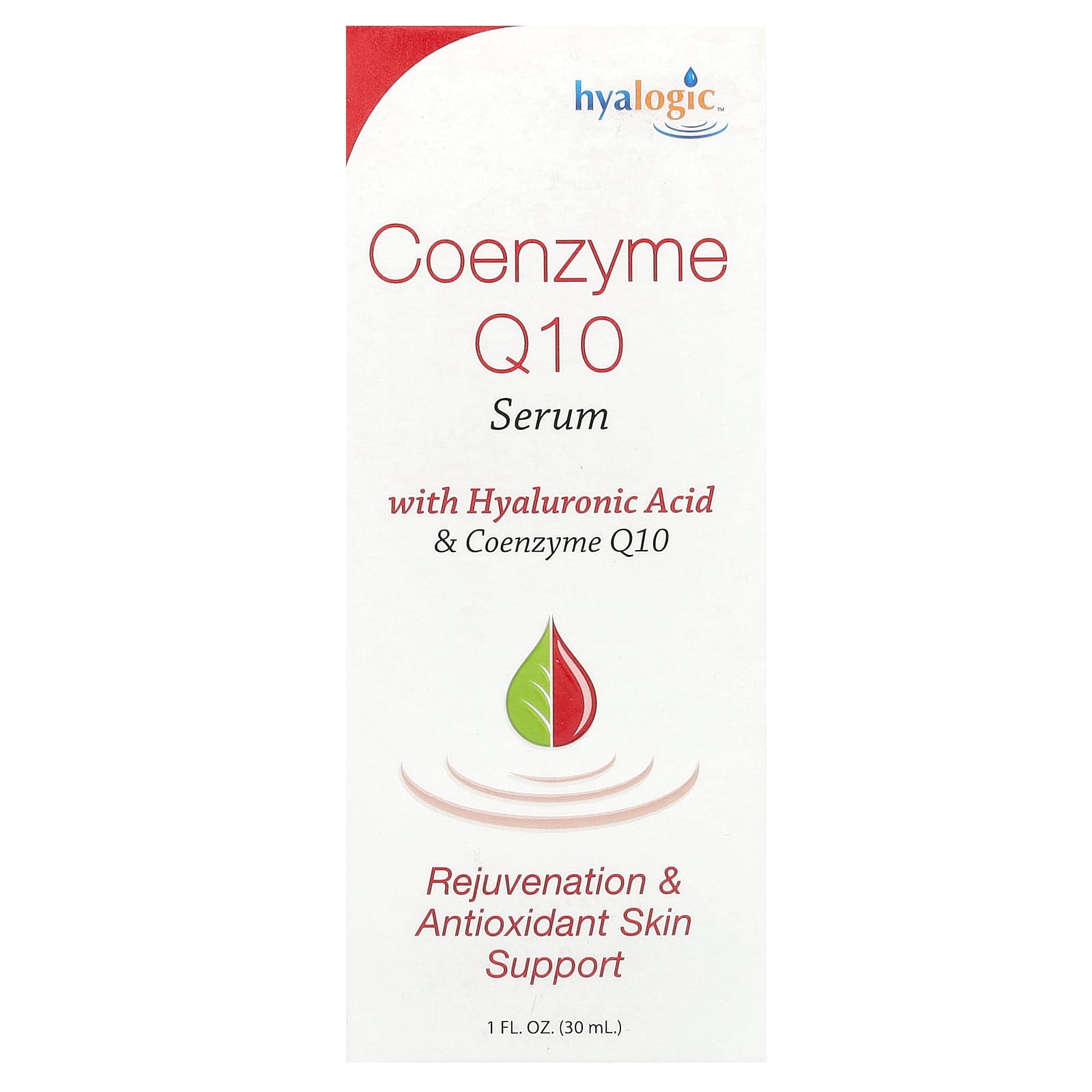 Hyalogic CoQ10 Serum with Hyaluronic Acid - Fragrance Free, 30ml - Image 2