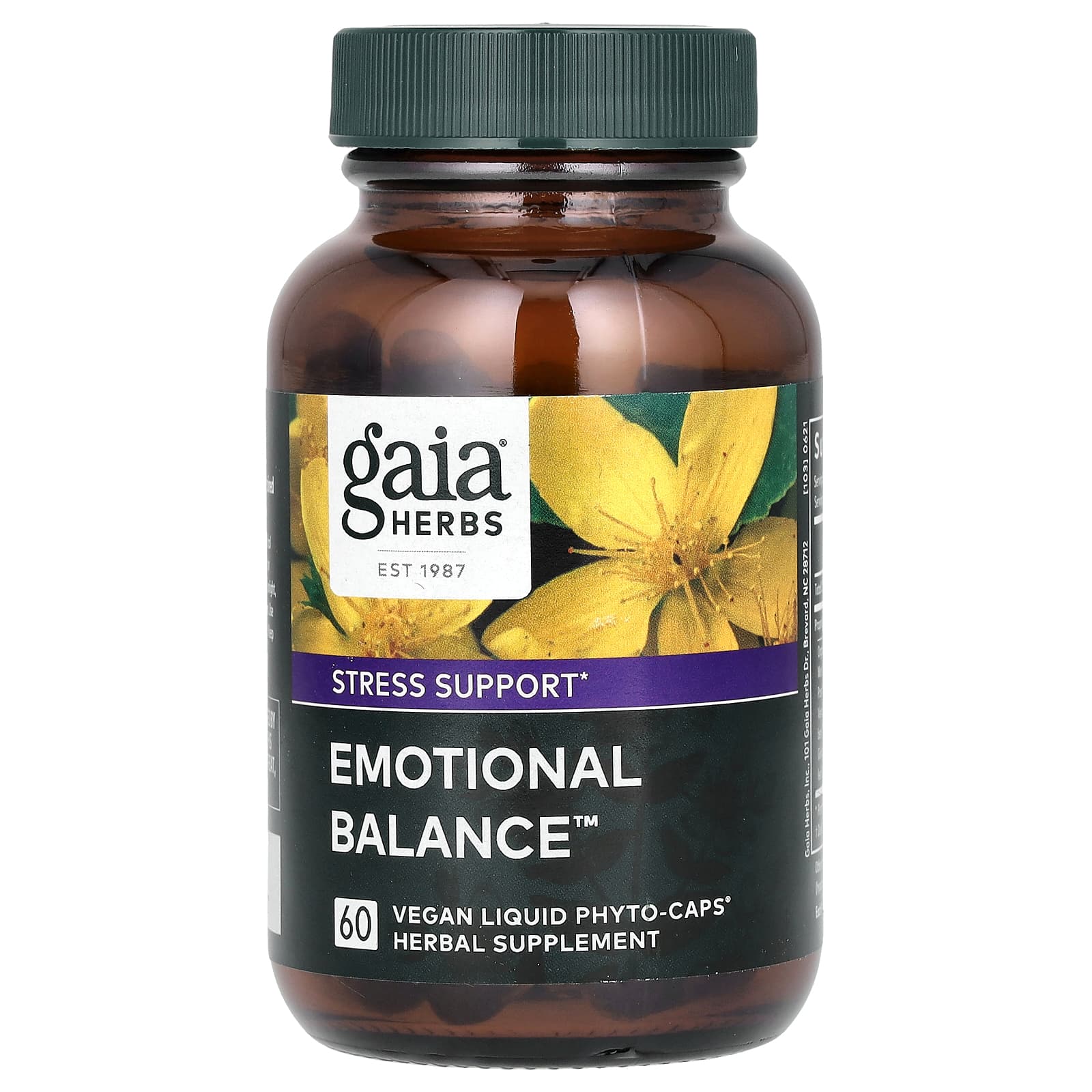 Gaia Herbs Emotional Balance Supplement for Stress Relief - Image 1