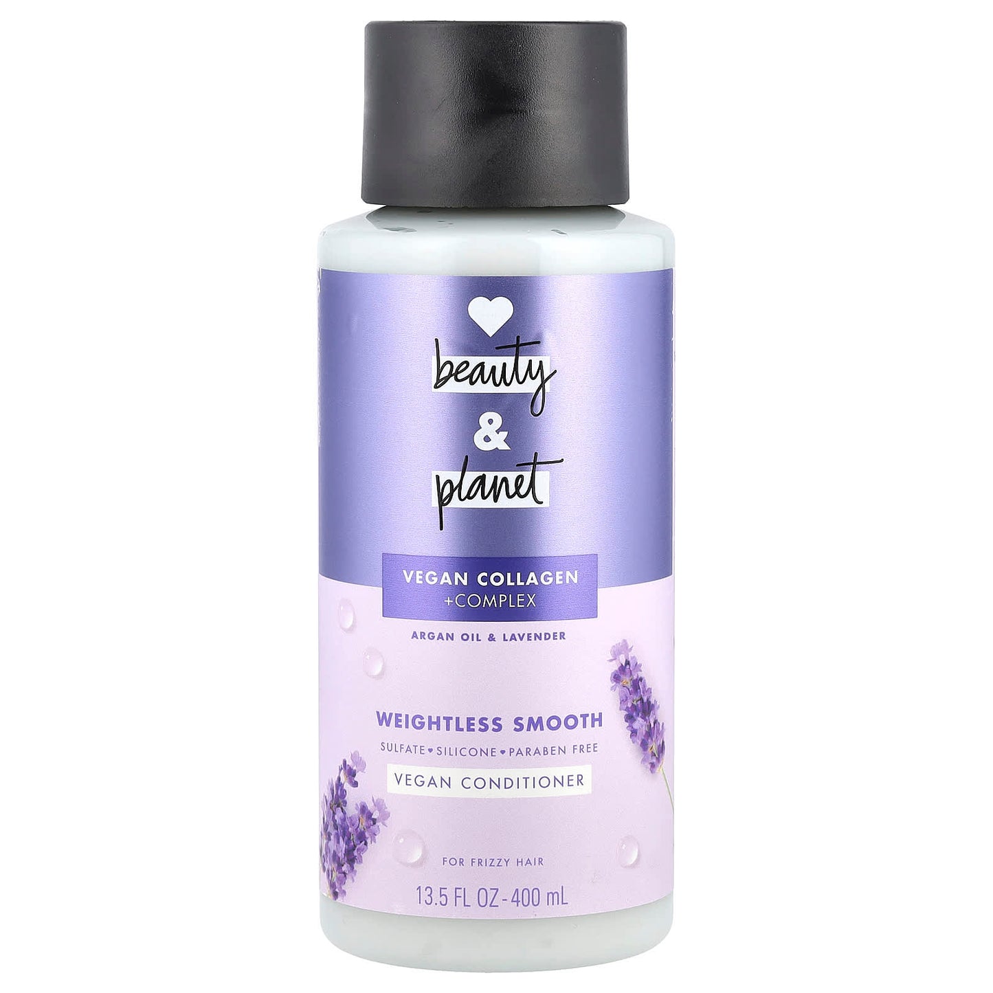 Love Beauty and Planet, Vegan Conditioner, For Frizzy Hair, Argan Oil & Lavender, 13.5 fl oz (400 ml) - Image 1