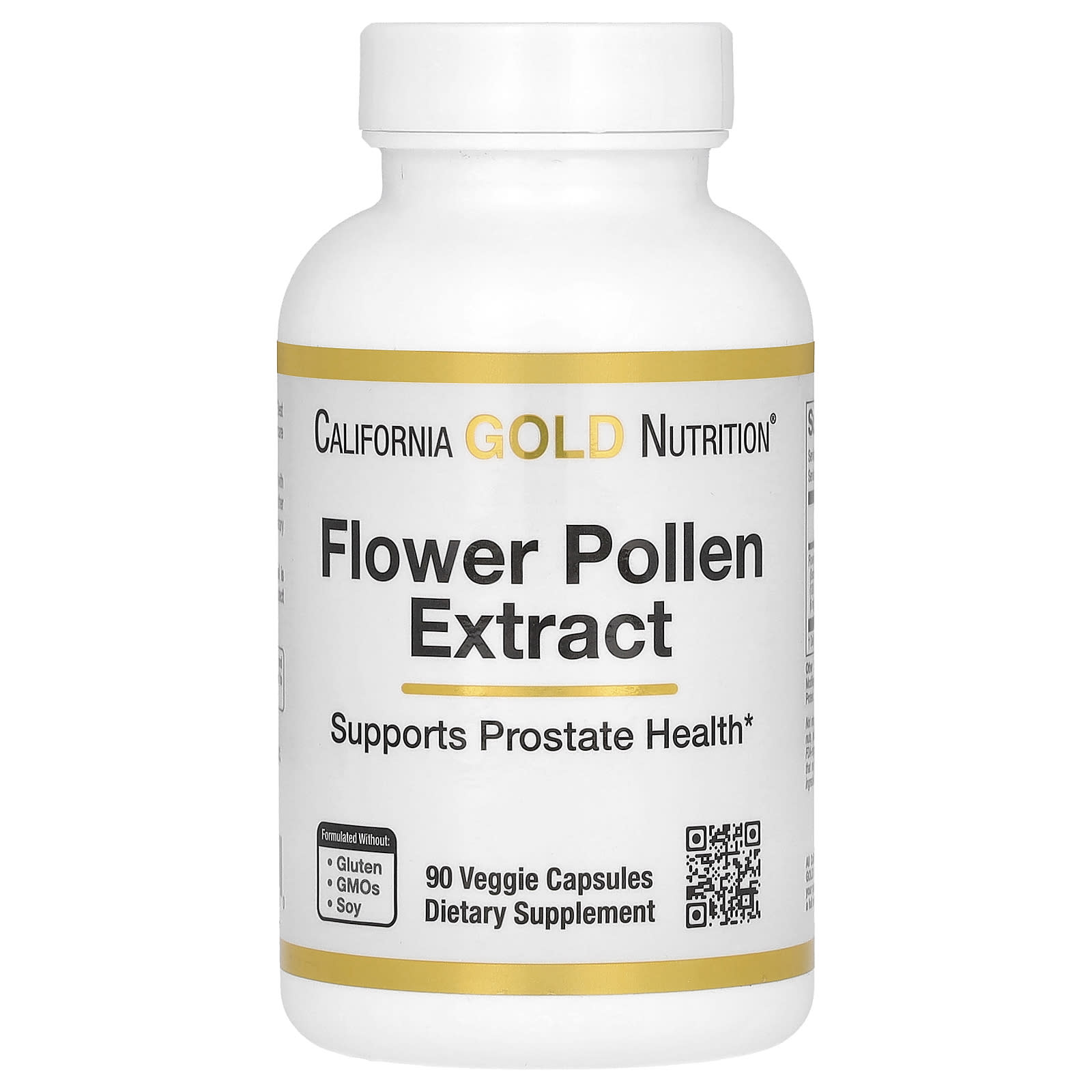 Prostate Health Support with California Gold Nutrition's Flower Pollen Extract - Image 1