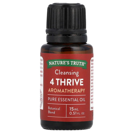 Nature's Truth, Pure Essential Oil, Cleansing 4 Thrive, 0.51 fl oz (15 ml) - Image 1