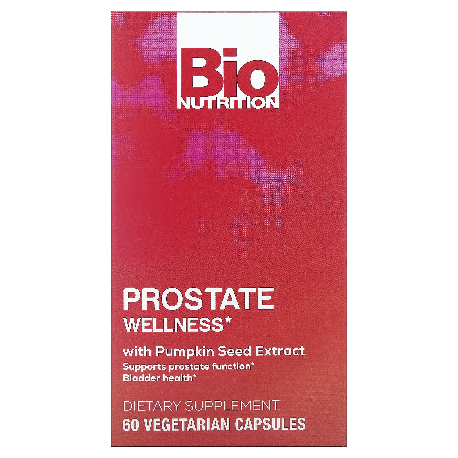 Prostate Wellness with Pumpkin Seed Extract - 60 Vegetarian Capsules - Image 1