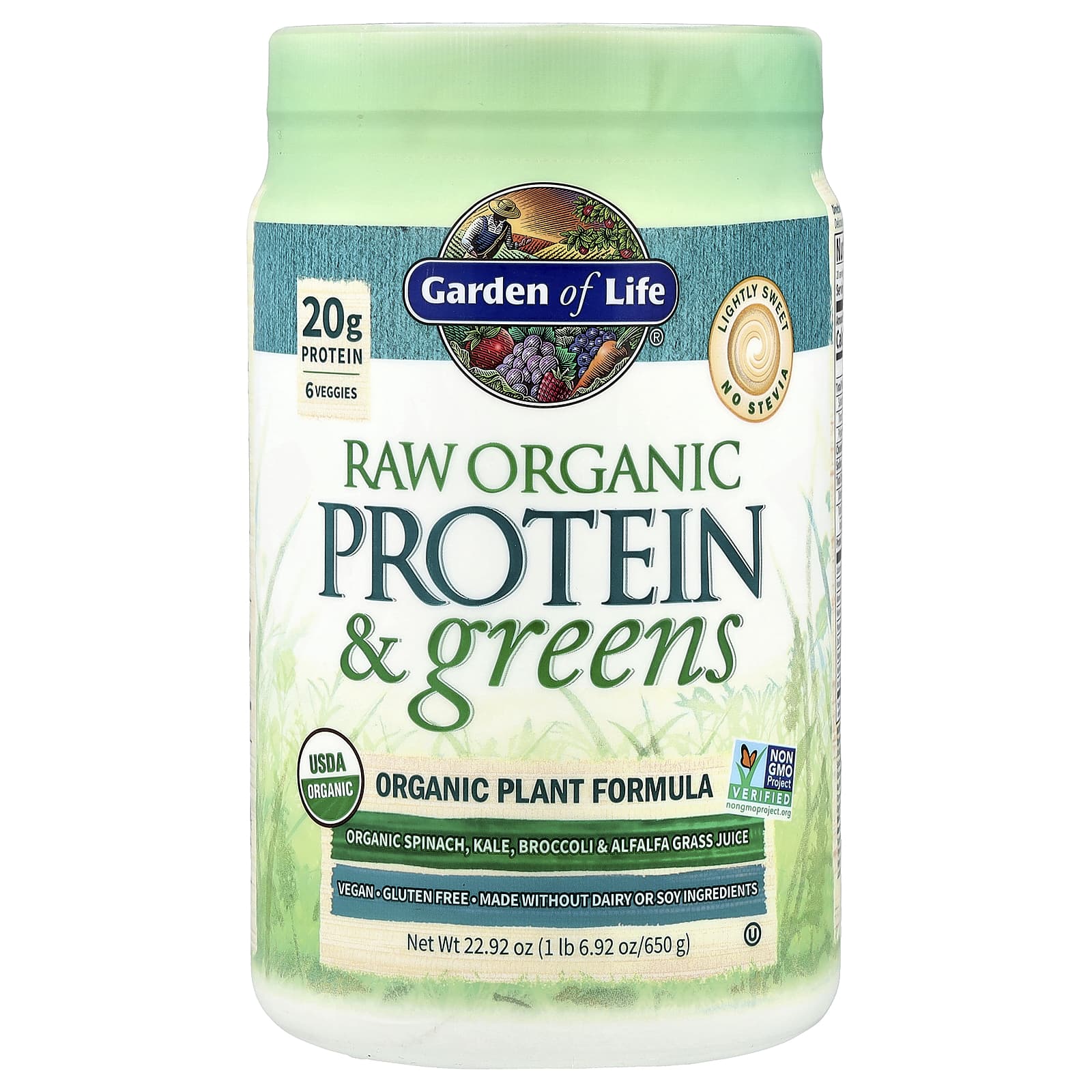Organic Plant-Based Protein Powder by Garden of Life - Image 1